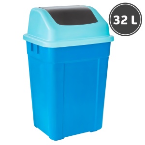 Plastic trash bins and urns Garbage bin cap (32 l.)