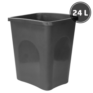 Plastic trash bins and urns Garbage bin cap without valve (24 l.)