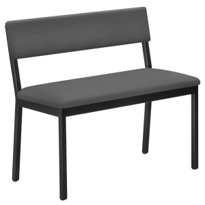 Furniture for specialized agencies Bench with backrest (80х36)