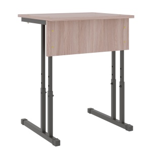 School furniture School desk 1-seater (adjustable height)