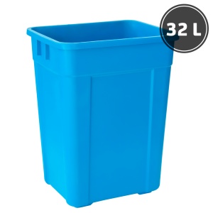 Пластиковые мусорные ведра и урны Ведро для мусора, цветное (32 л.)