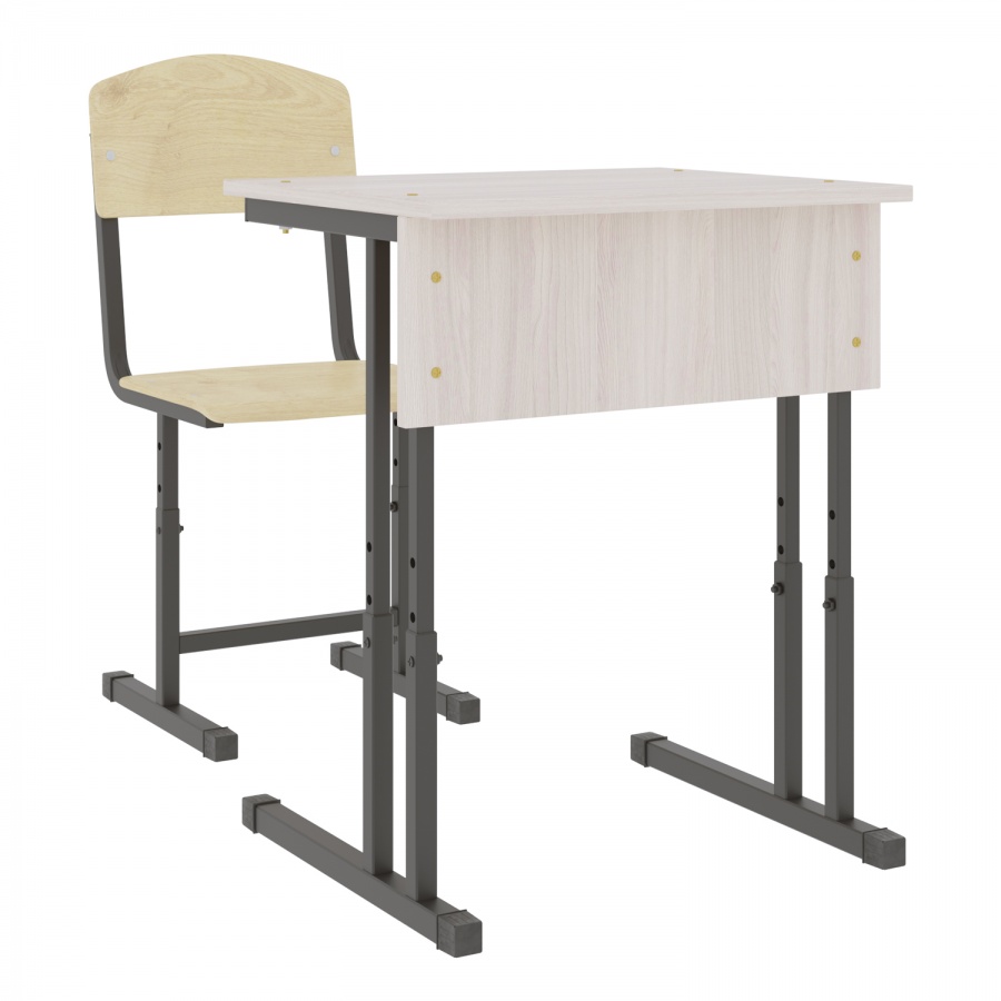 Desk single + 1 chair