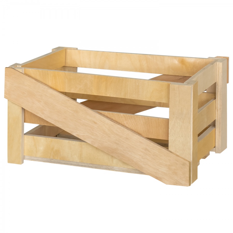 Decorative plywood box